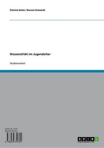 Dissozialitat Im Jugendalter