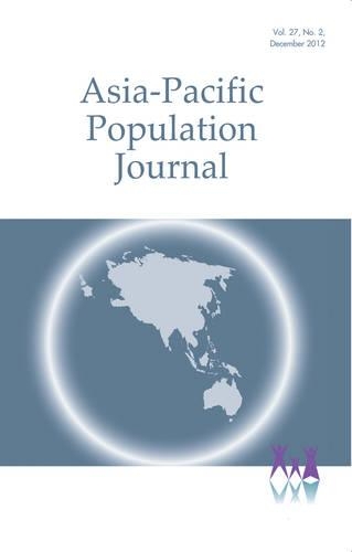 Asia-Pacific Population Journal, 2012, Part 2