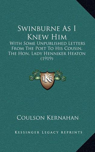 Swinburne as I Knew Him