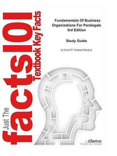 Fundamentals of Business Organizations for Paralegals