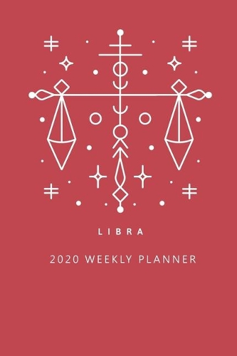 Libra 2020 Weekly Planner (Red)