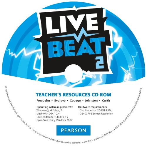 Live Beat 2 Teacher's Resources CD-ROM