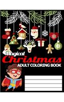 Magical Christmas Adult Coloring Book