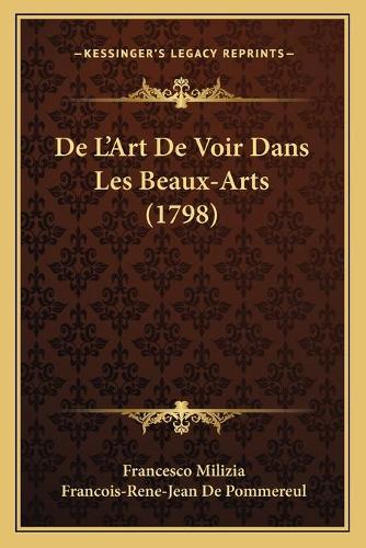 De L'Art De Voir Dans Les Beaux-Arts (1798)
