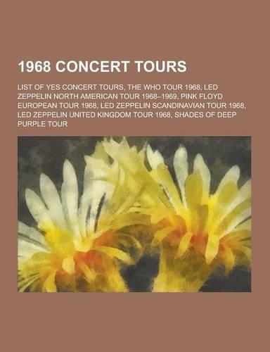 1968 Concert Tours