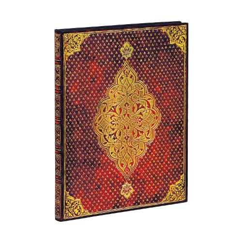 Golden Trefoil Ultra Unlined Hardcover Journal (Elastic Band Closure)