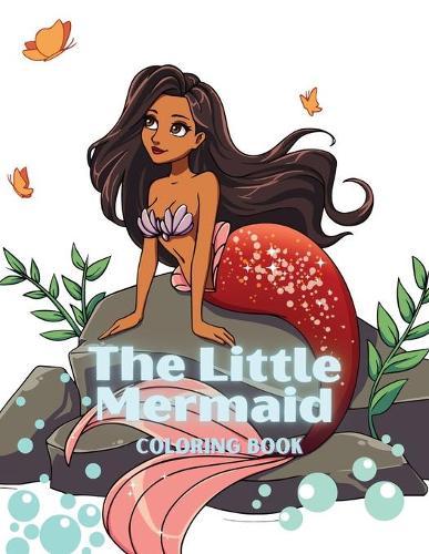 Mermaids coloring book for kids