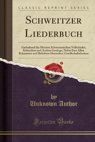 Schweitzer Liederbuch