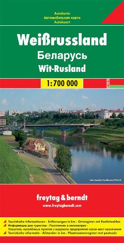 Belarus Road Map 1:700 000