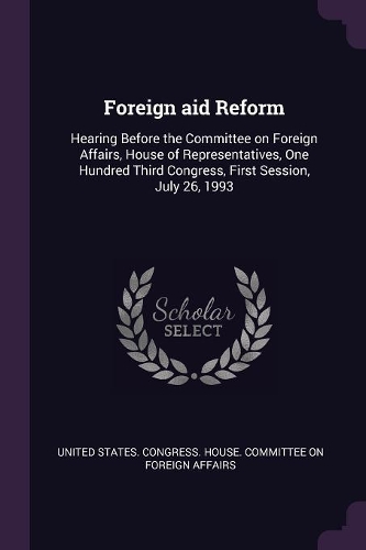 Foreign aid Reform