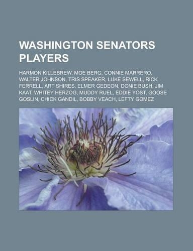 Washington Senators Players