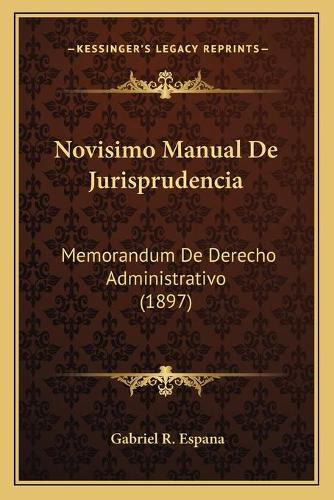Novisimo Manual De Jurisprudencia