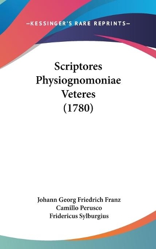 Scriptores Physiognomoniae Veteres (1780)