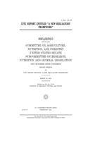 CFTC report entitled 