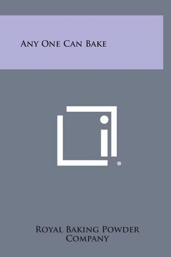 Any One Can Bake