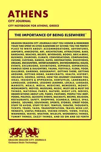 Athens City Journal, City Notebook for Athens, Greece