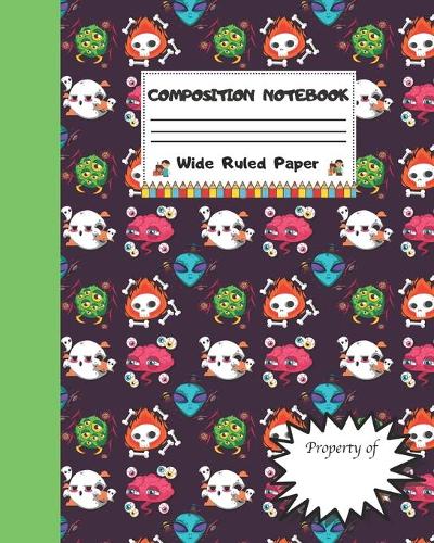 Composition Notebook Wide Ruled Paper