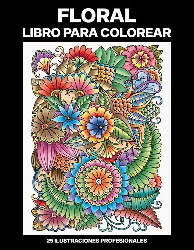 Floral Libro para Colorear