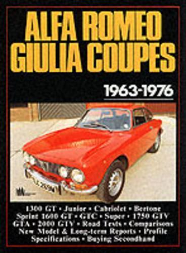 Alfa Romeo Giulia Coupes, 1963-76