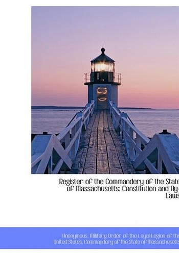 Register of the Commandery of the State of Massachusetts