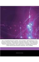 Articles on Afc Championship Games, Including