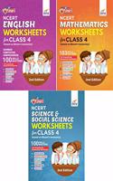 Perfect Genius Ncert English, Mathematics, Science & Social Science Worksheets For Class 4 (Based On Bloom's Taxonomy)