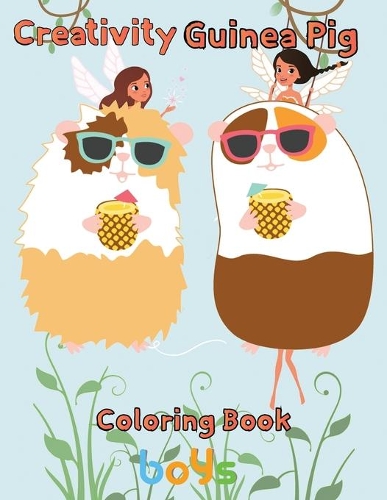 Creativity Guinea pig Coloring Book boys