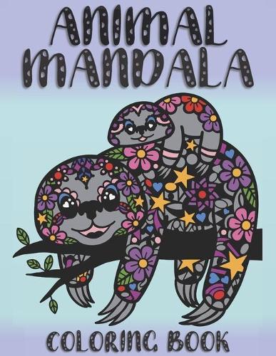 Animal Mandala Coloring Book