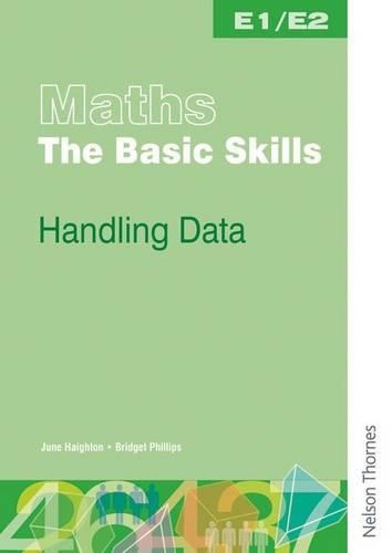 Maths the Basic Skills Handling Data Worksheet Pack