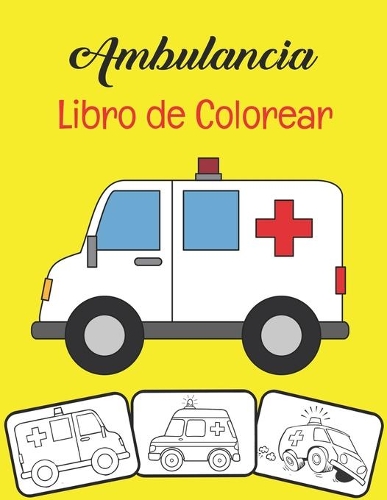 Ambulancia Libro de colorear
