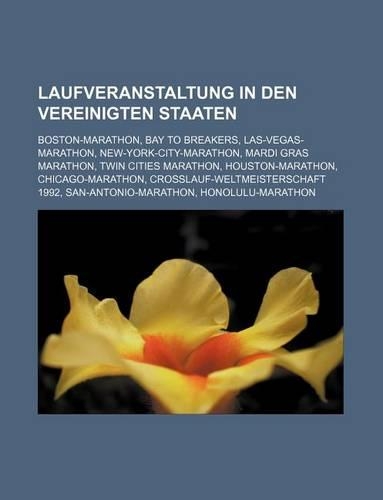 Laufveranstaltung in Den Vereinigten Staaten