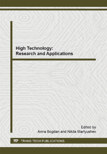 High Technology: Research and Applications