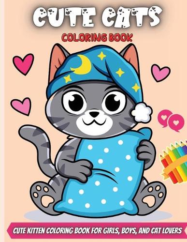 Cute Cats Coloring Book