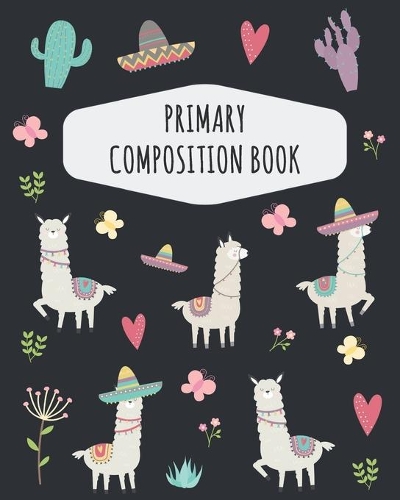 Llama Primary Composition Book