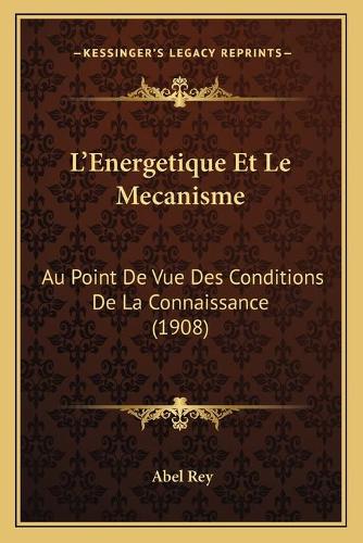 L'Energetique Et Le Mecanisme