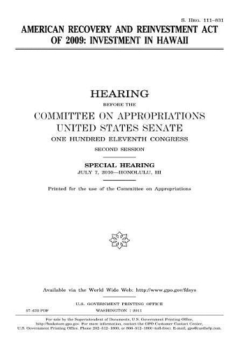 American Recovery and Reinvestment Act of 2009