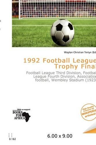 1992 Football League Trophy Final