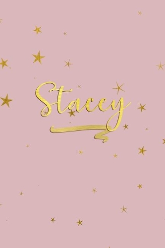 Stacey: Personalized Journal to Write In - Rose Gold Line Journal