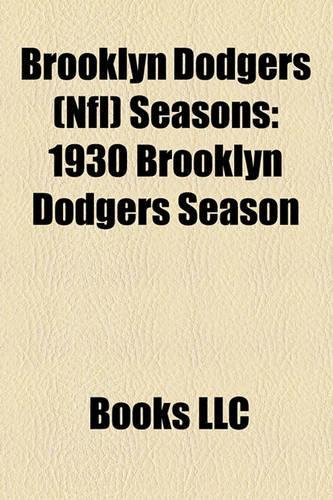 Brooklyn Dodgers (NFL) Seasons