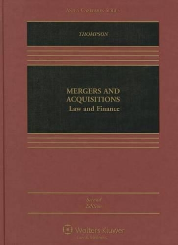 Mergers and Acquisitions