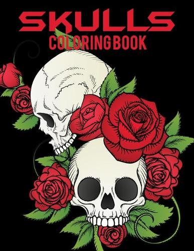 Skulls Coloring Book