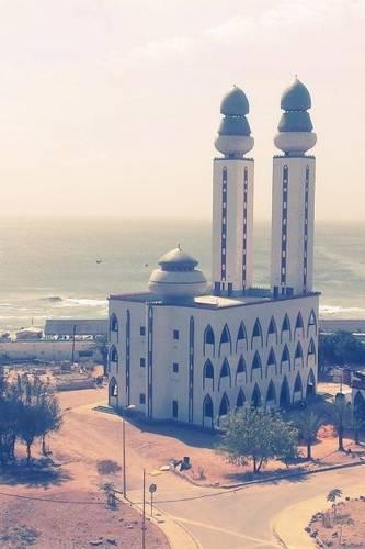 Fishermen Mosque in Dakar, Senegal