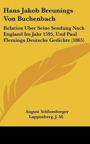 Hans Jakob Breunings Von Buchenbach