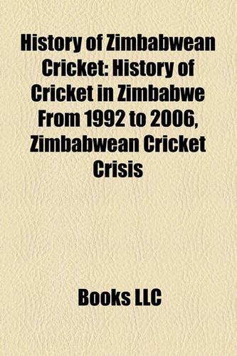 History of Zimbabwean Cricket