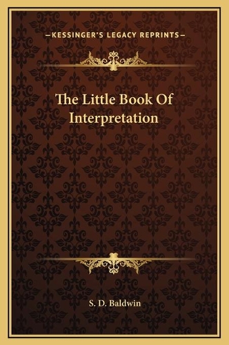 The Little Book Of Interpretation