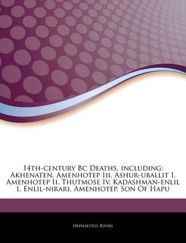 Articles on 14th-Century BC Deaths, Including
