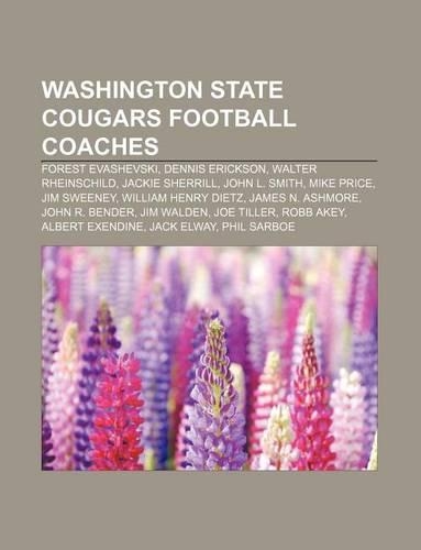 Washington State Cougars Football Coaches