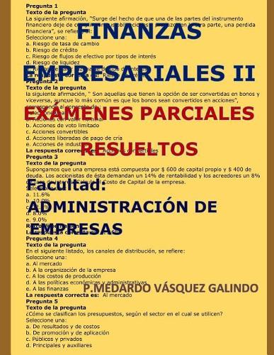 Finanzas Empresariales II-Ex