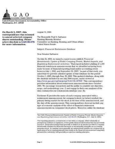 Gao-06-654 Medicare