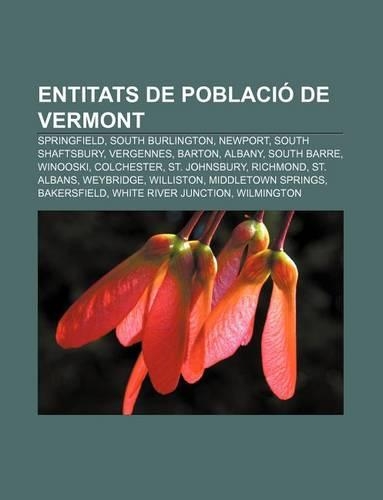 Entitats de Poblacio de Vermont